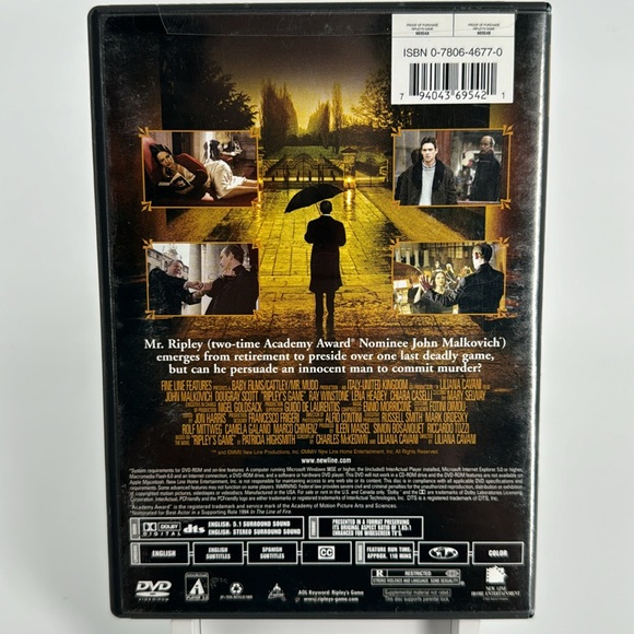 Ripley’s Game. John Malkovich - Picture 3 of 4